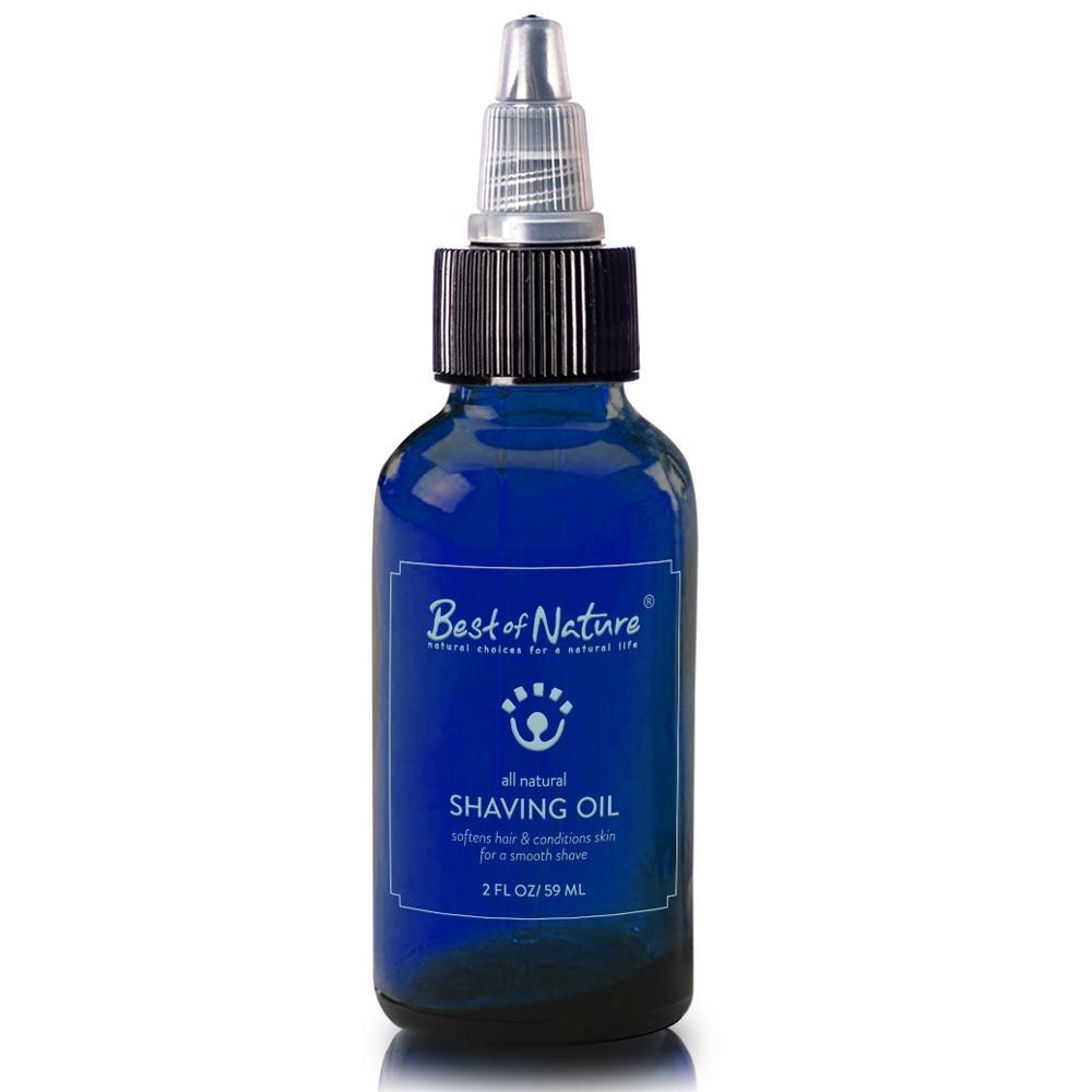 shaving oil – description 100% natural shave - for | dropsona - neutral - front view