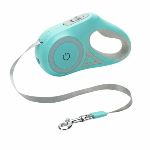 automatic retractable lighting dog leash – this | dropsona - neutral - material texture