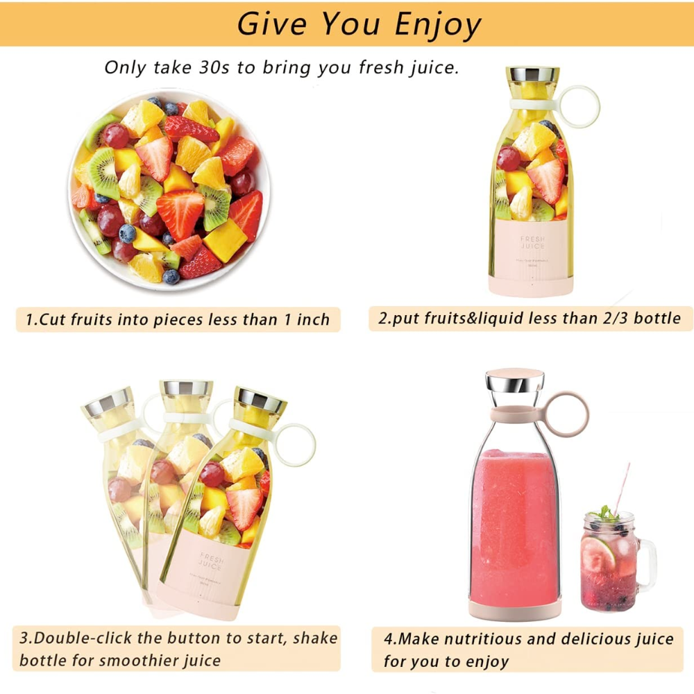 portable on the go juicer blender – -suitable for: fru | dropsona - neutral - close-up detail