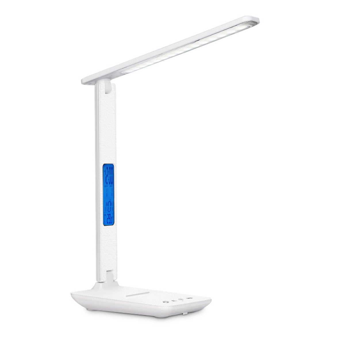 lamp plus 3 in 1 with phone charger, clock and th | dropsona - neutral - front view