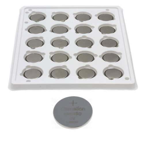 camelion cr2450 3v lithium primary coin cell battery ( | dropsona - neutral - material texture