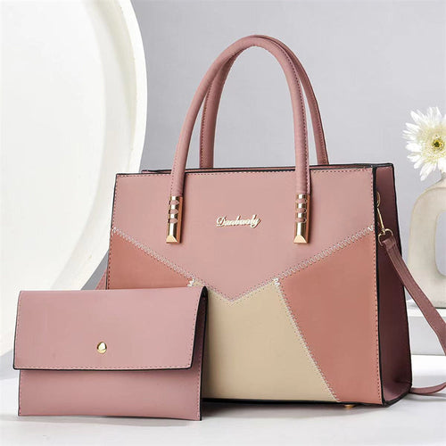 2-in-1 exquisite trendy women's shoulder bag - new 2-i | dropsona - neutral - material texture