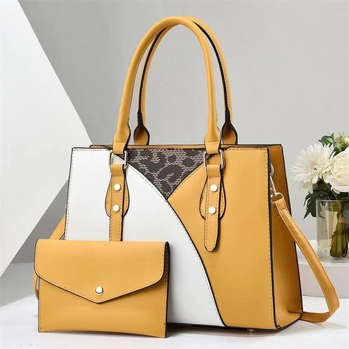 two piece versatile fashion handbags – number of handl | dropsona - neutral - size reference