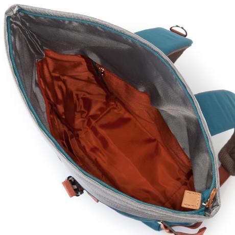 rolltop backpack 2.0 – plenty of storage and pockets t | dropsona - neutral - size reference