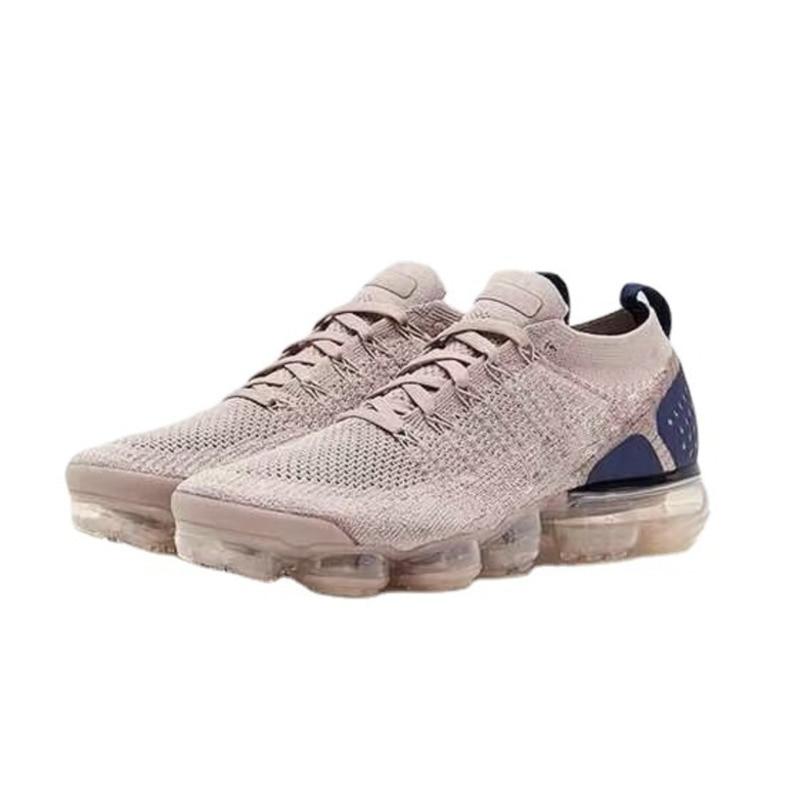 2021 purple sneakers women casual shoes mesh air-cushi | dropsona - neutral - front view