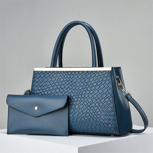 2 in 1 bold luxe structured handbag - women's fashion | dropsona - neutral - usage example