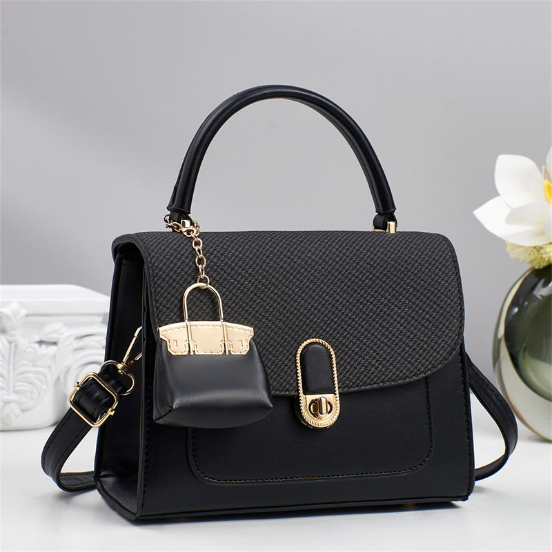 classy fashion shoulder bag - lad | dropsona everyday wear - neutral - size reference