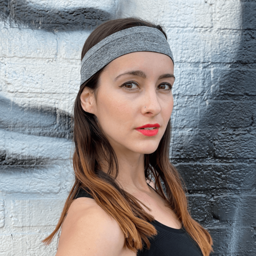 cardio cross-training headband – sport and fitness swe | dropsona - neutral - material texture