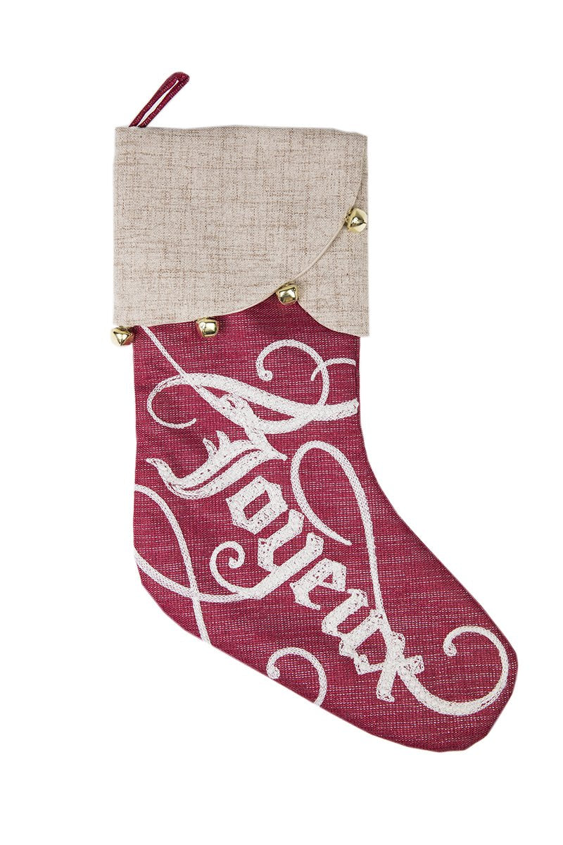ml17125 joyeux stocking 20 – description decorate with | dropsona - neutral - everyday use
