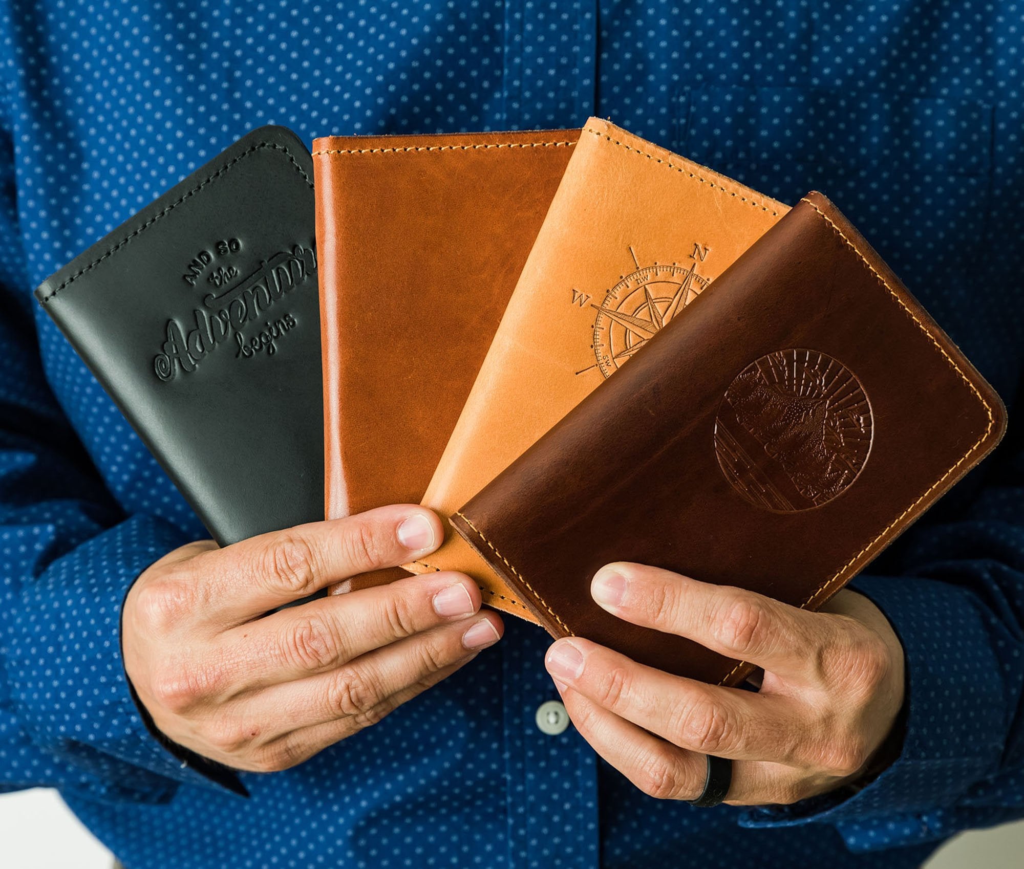passport covers – if you're looking to travel in style | dropsona - neutral - size reference