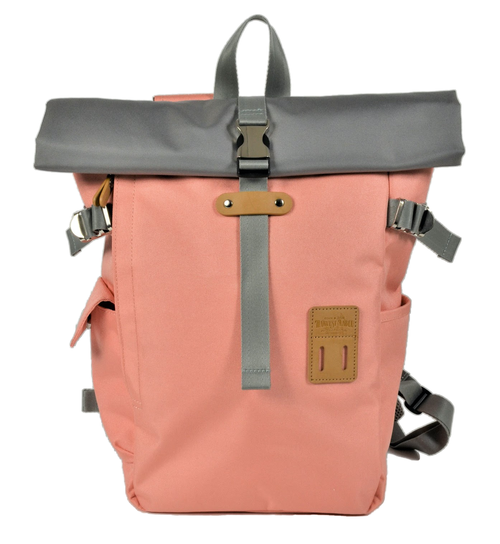 rolltop backpack 2.0 – plenty of storage and pockets t | dropsona - neutral - material texture
