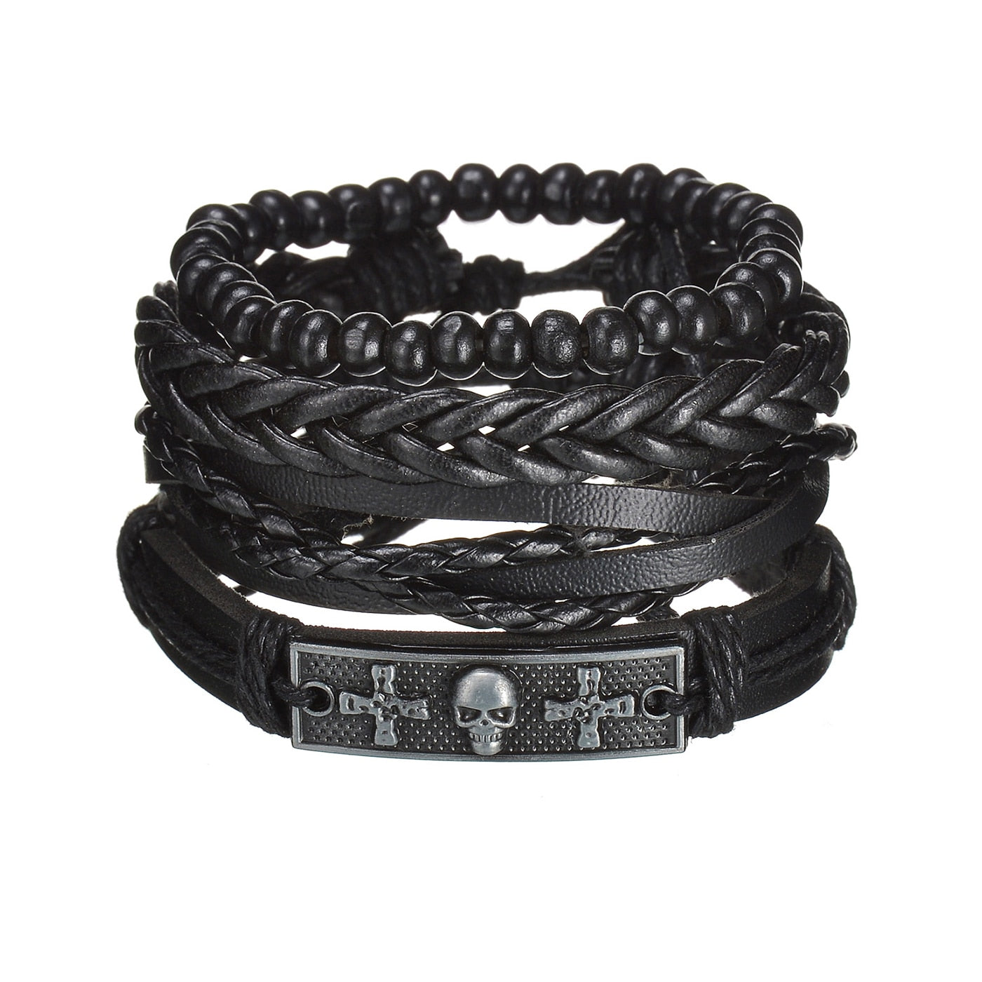 mens modern multilayered bracelet – this mod looking b | dropsona - neutral - size reference
