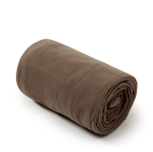 lightweight polar fleece camping sleeping bag – the li | dropsona - neutral - packaging
