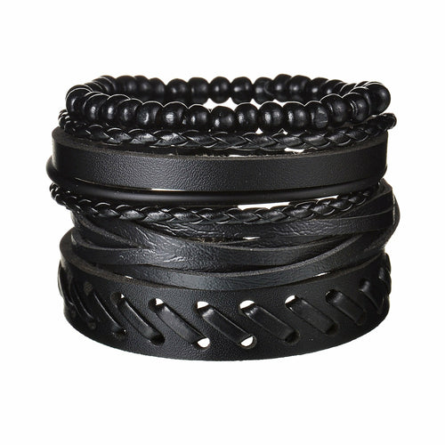 mens modern multilayered bracelet – this mod looking b | dropsona - neutral - size reference