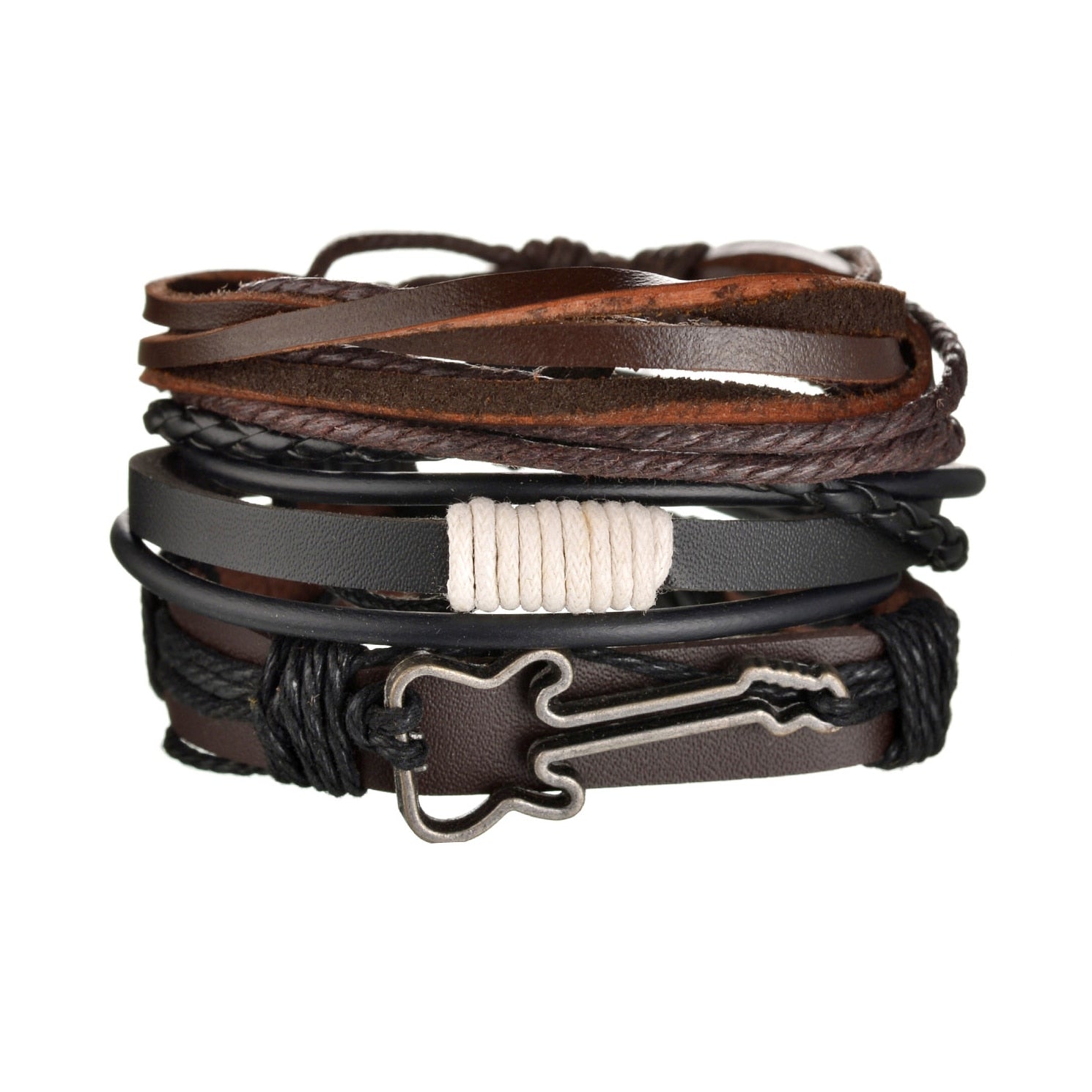 mens modern multilayered bracelet – this mod looking b | dropsona - neutral - size reference