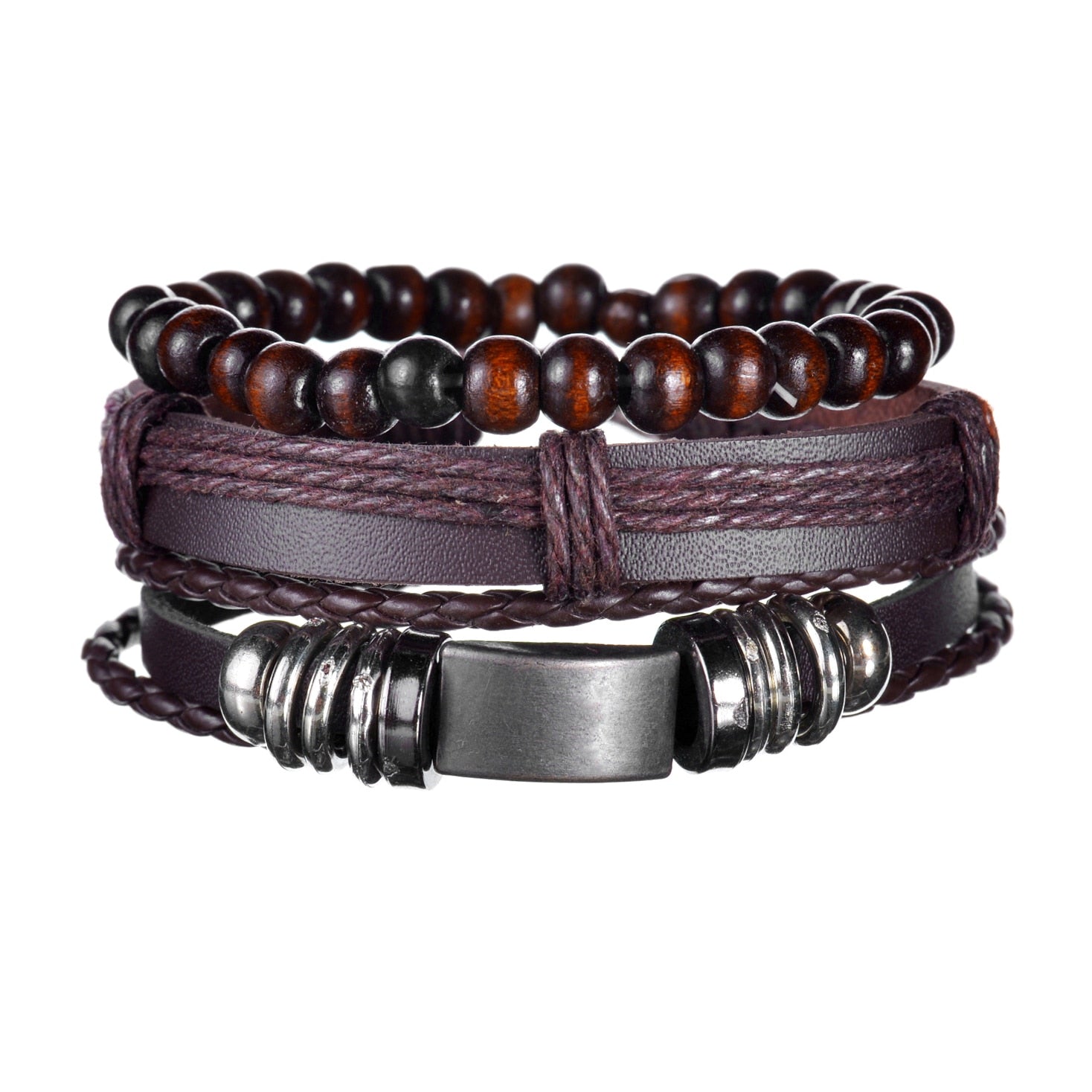 mens modern multilayered bracelet – this mod looking b | dropsona - neutral - size reference