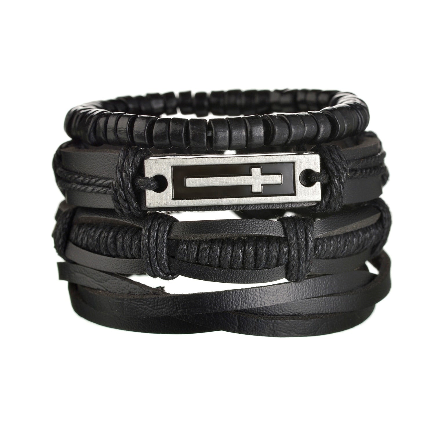 mens modern multilayered bracelet – this mod looking b | dropsona - neutral - size reference