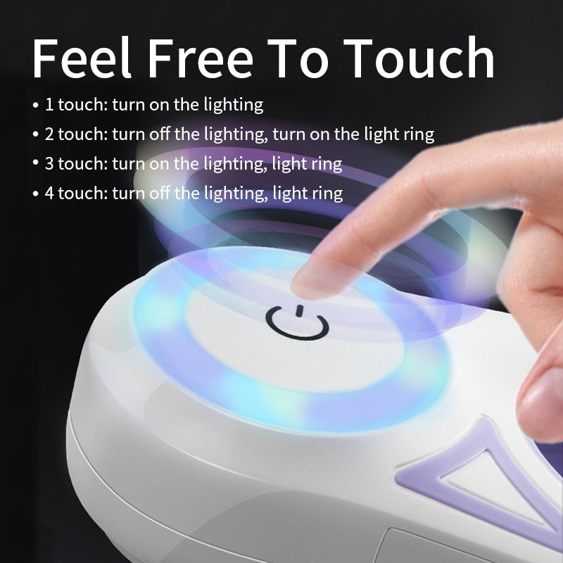 automatic retractable lighting dog leash – this | dropsona - neutral - usage example