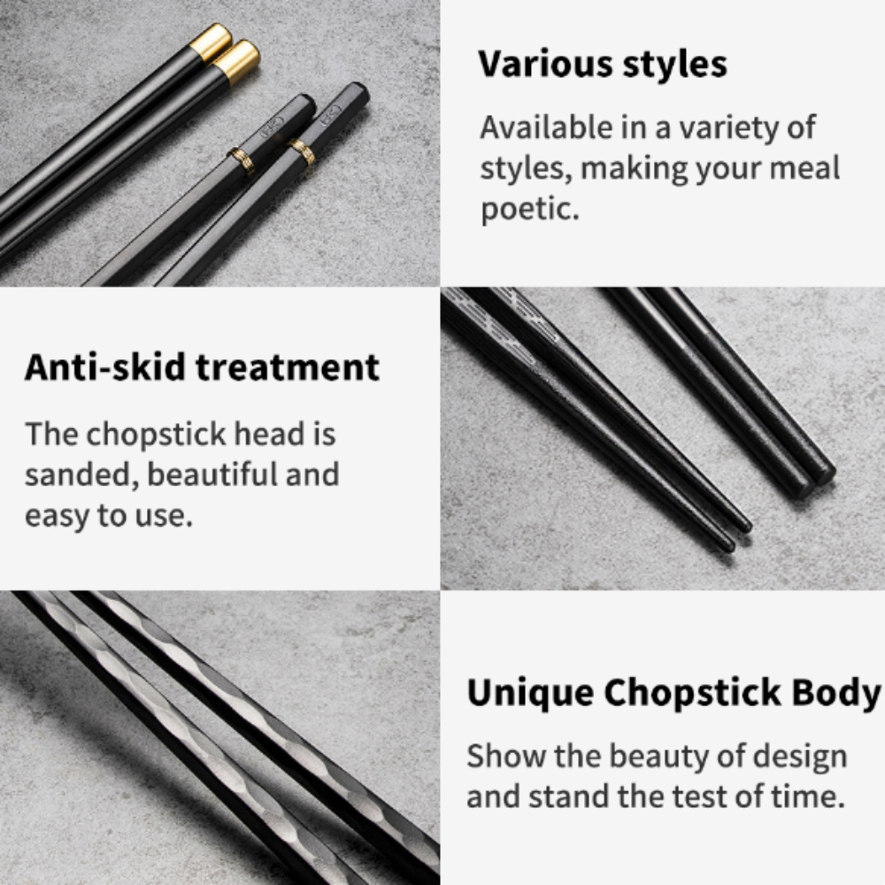 elegant reusable chopsticks set – this stylish, trendy | dropsona - neutral - size reference