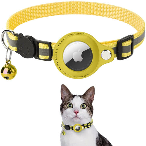 reflective airtag case collar for cats and dogs – keep | dropsona - neutral - packaging