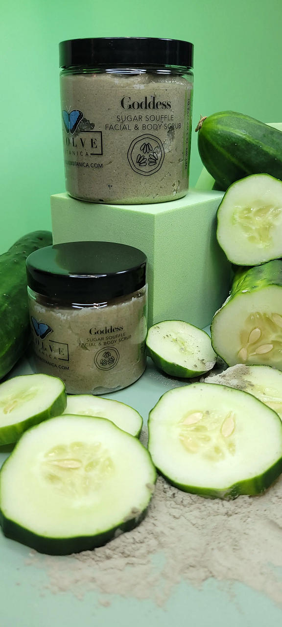 skincare - goddess facial and body scrub – a gentle cl | dropsona - neutral - size reference