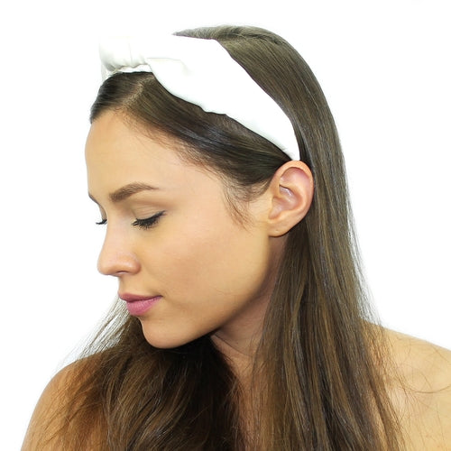 floral silk top knot headband – product details shippi | dropsona - neutral - packaging