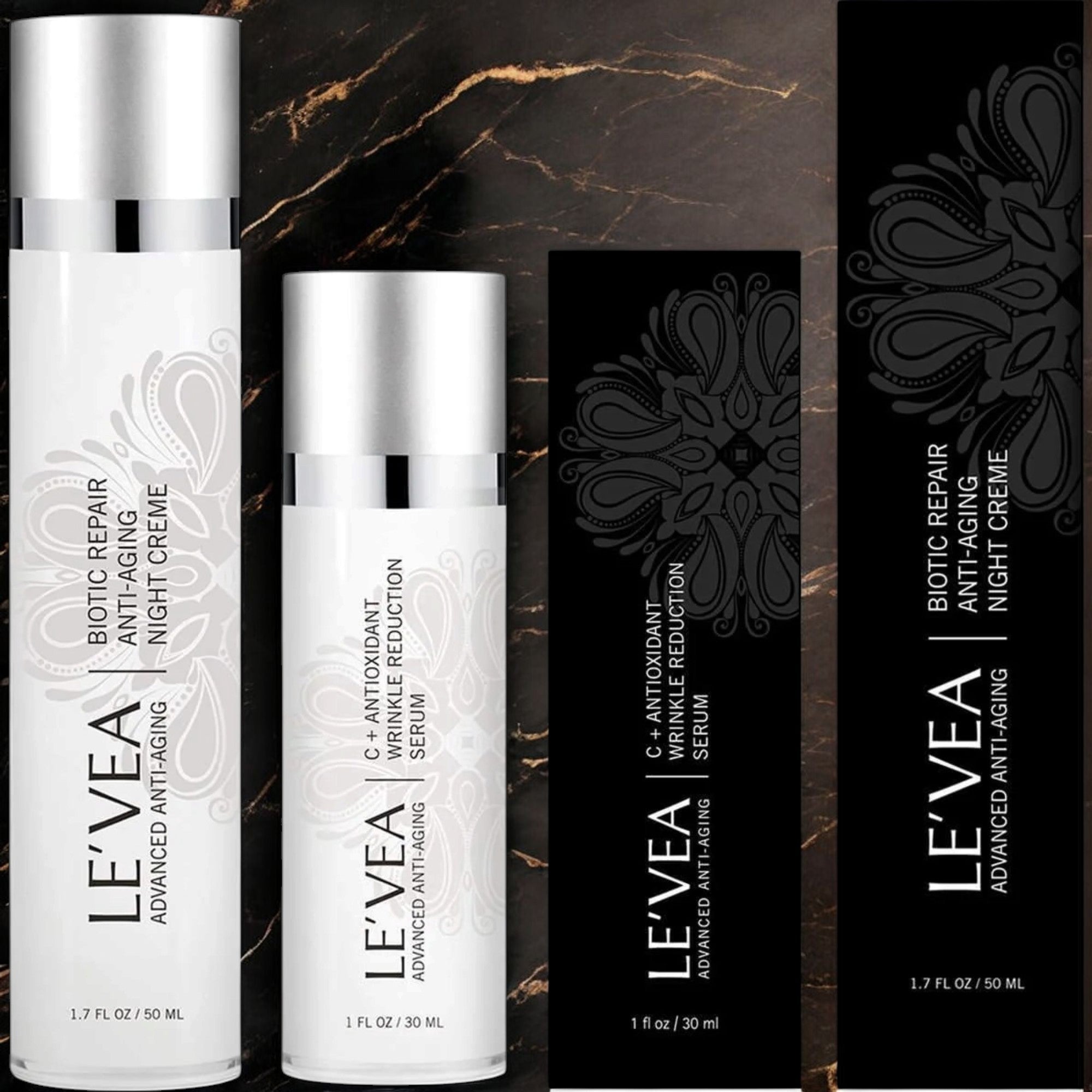 Age Perfect: Night Repair Cream + Vitamin C+ Serum – Personal Care - Luxe style