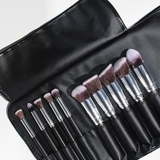 pagent winner 10 pc make up brush set – entered a beau | dropsona - neutral - size reference