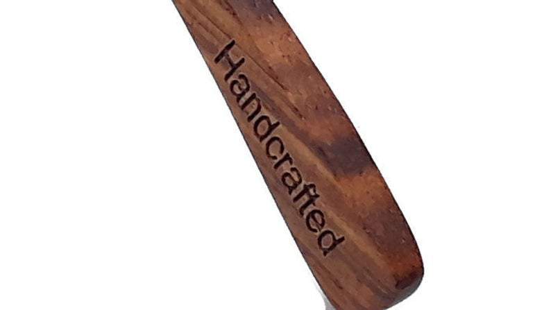 real walnut wood club style sunglasses with bamboo cas | dropsona - neutral - close-up detail