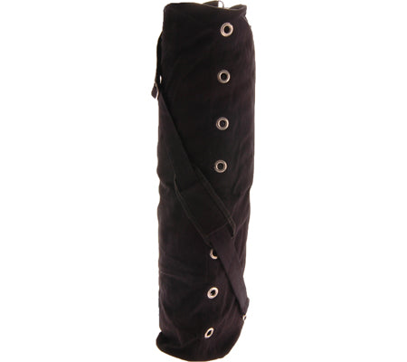 hot yoga double compartmental mat bag – the m | dropsona - neutral - close-up detail