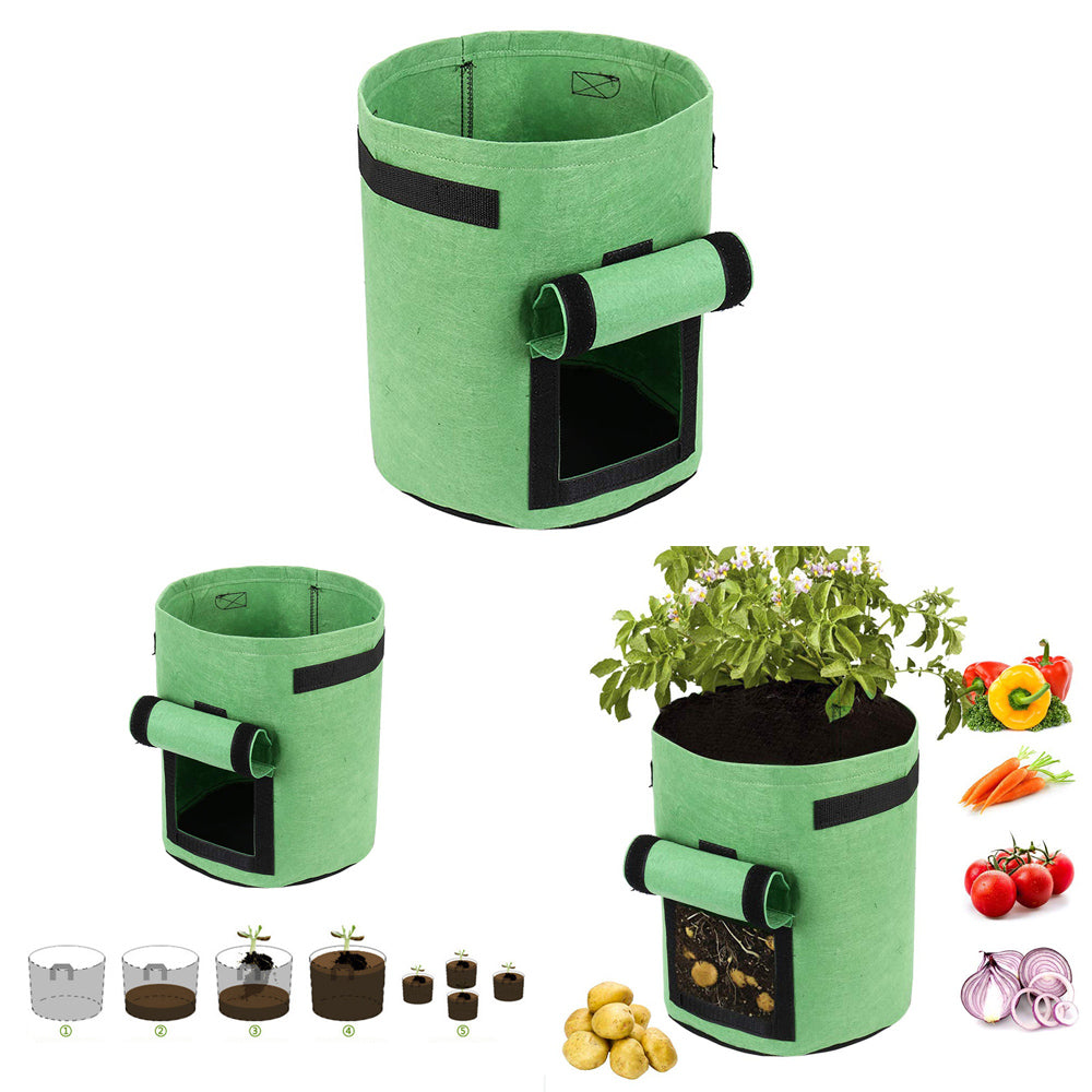 portable plant bag potato planting durable por | dropsona - neutral - everyday use