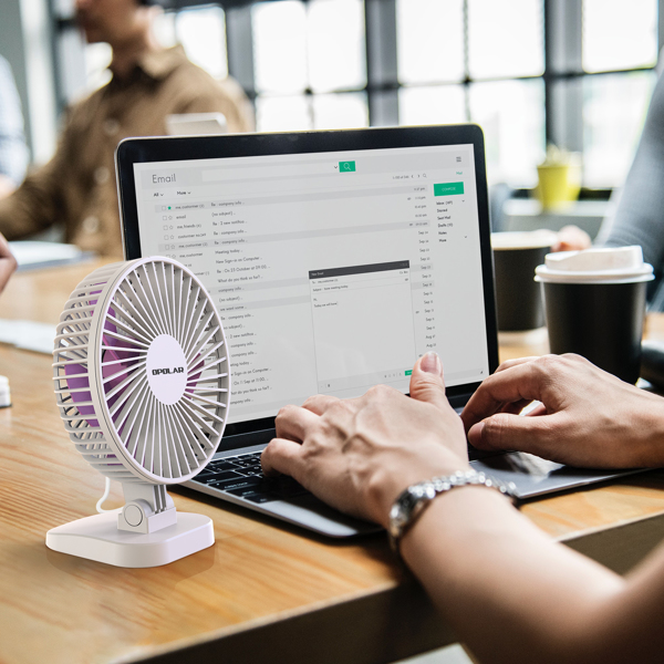 3 speeds mini portable usb desk fan – description: 【sm | dropsona - neutral - usage example