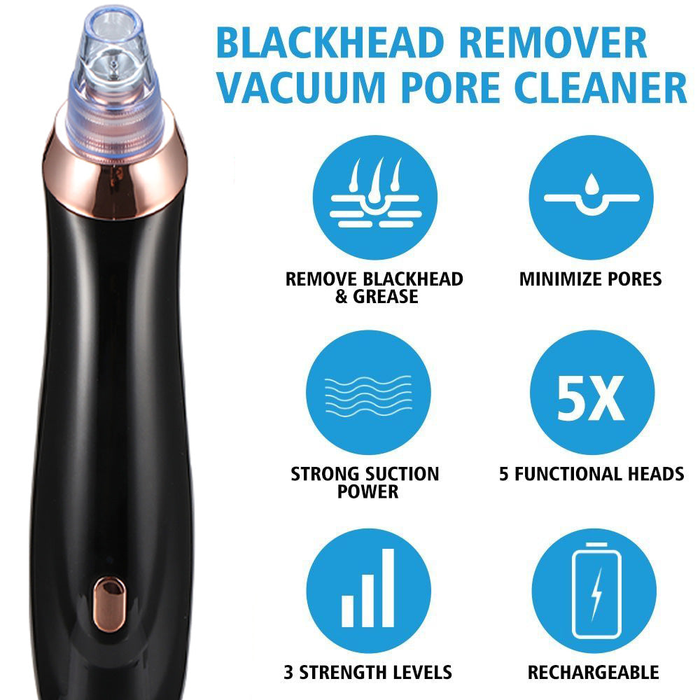 electric acne blackhead remover skin vacuum – integrat | dropsona - neutral - close-up detail