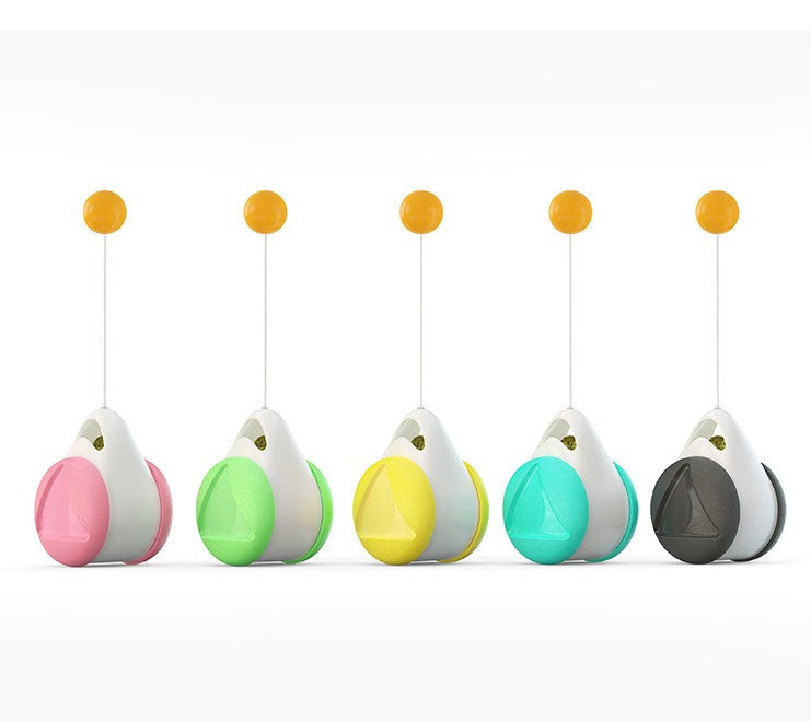 tumbler balanced wheel swinging ball cat toy – descrip | dropsona - neutral - material texture