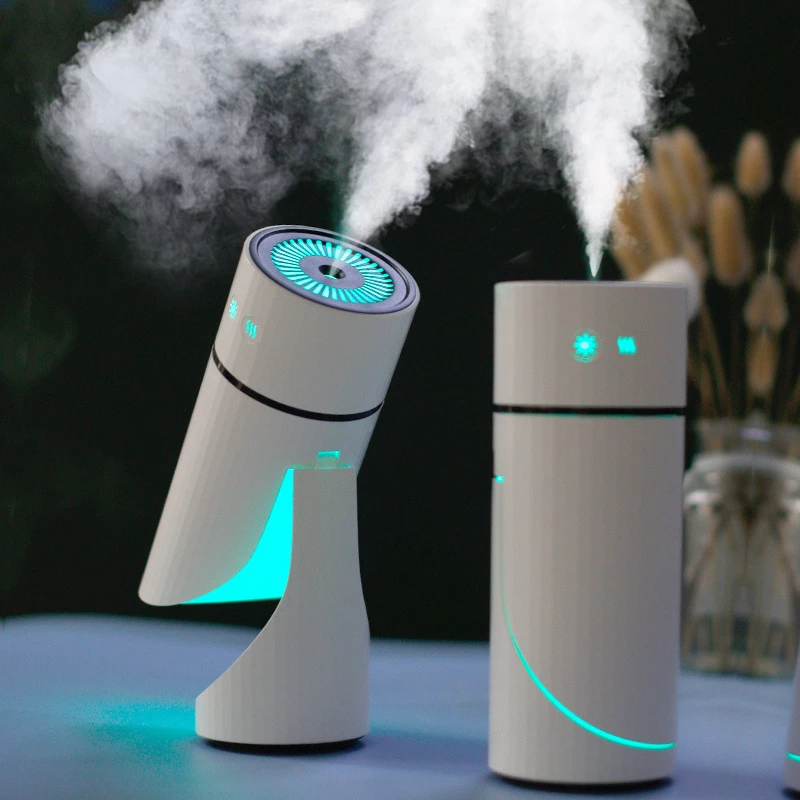 260ml wireless air humidifier rechargeable aromatherap | dropsona - neutral - front view
