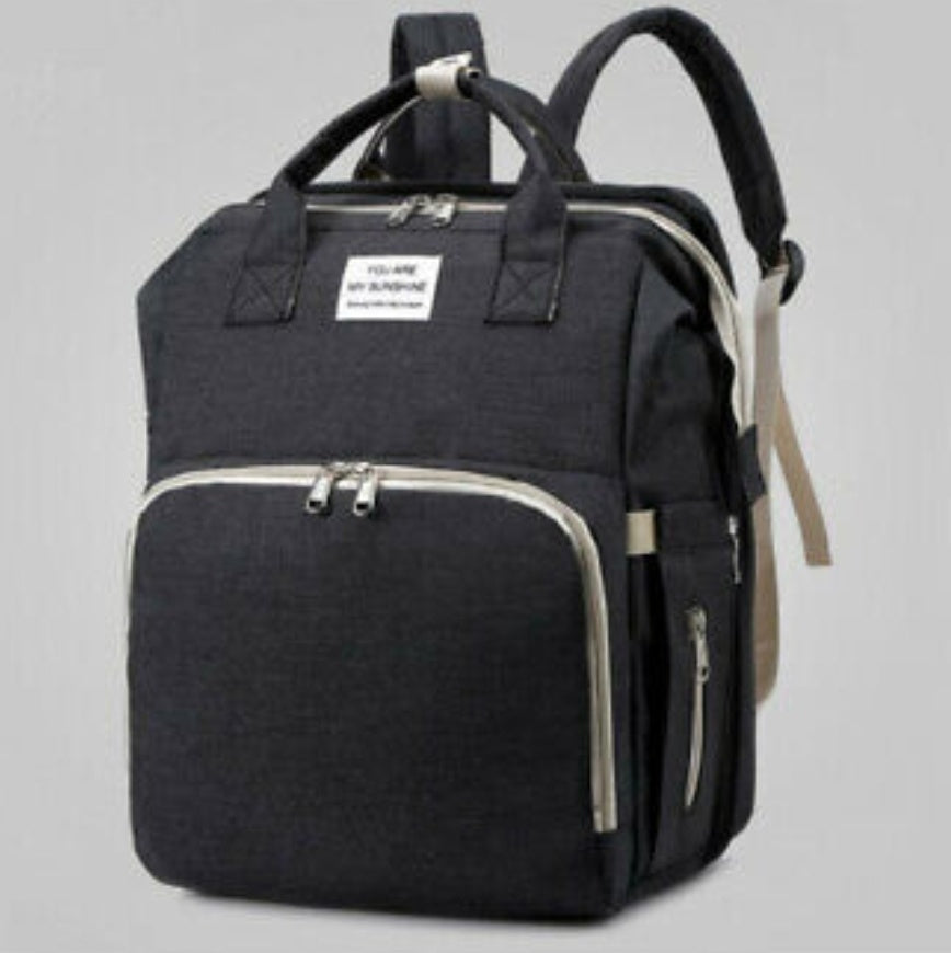 stroller diaper bag with baby bed – this versatile bab | dropsona - neutral - everyday use