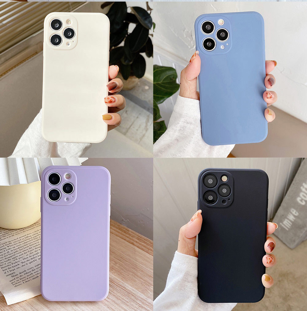 liquid silicone sofe shell phone cover iphone 14 | dropsona - neutral - everyday use