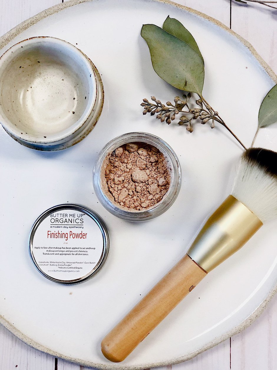organic finishing powder setting – p | dropsona - neutral - front view