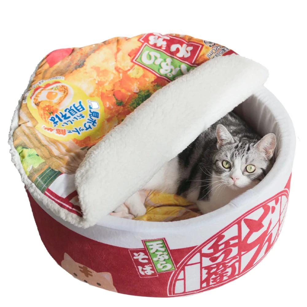 pet ramen cushion bed – this 3-piece super cute | dropsona - neutral - everyday use