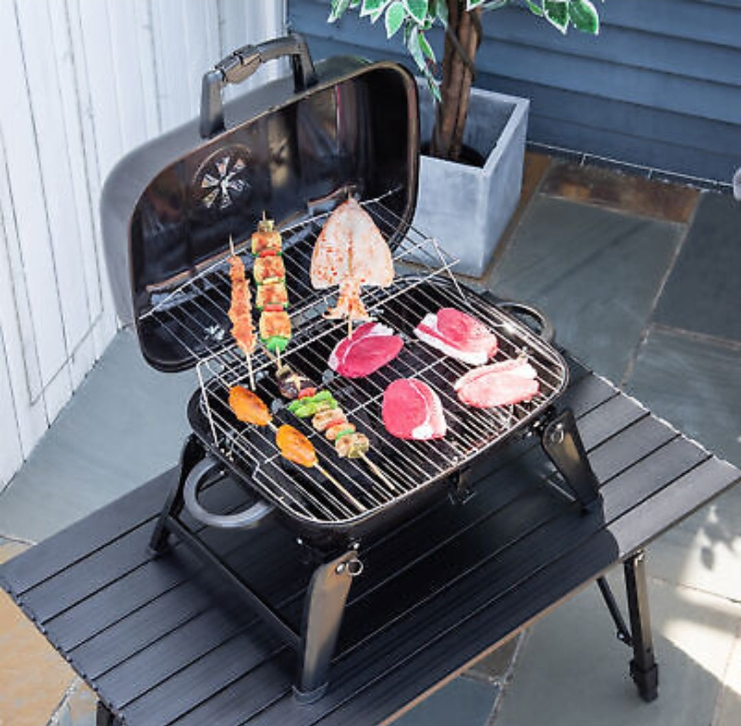 portable tabletop bbq charcoal grill – portab | dropsona - neutral - everyday use
