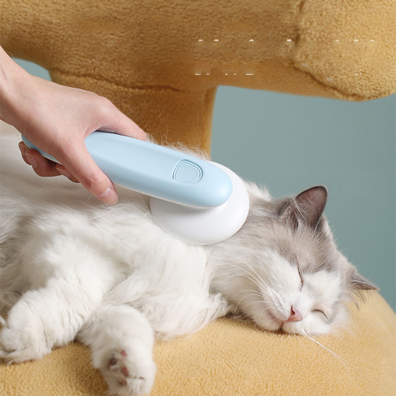 ufo pet massage comb cats dog grooming combs brush – 1 | dropsona - neutral - front view