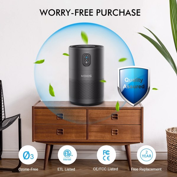 koios air purifiers for bedroom home h13 hepa filter p | dropsona - neutral - size reference