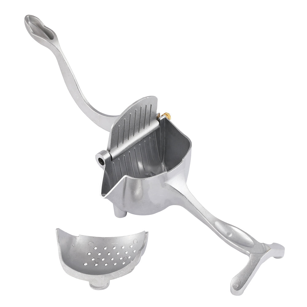 aluminum alloy hand pressure juicer manual juice squee | dropsona - neutral - usage example