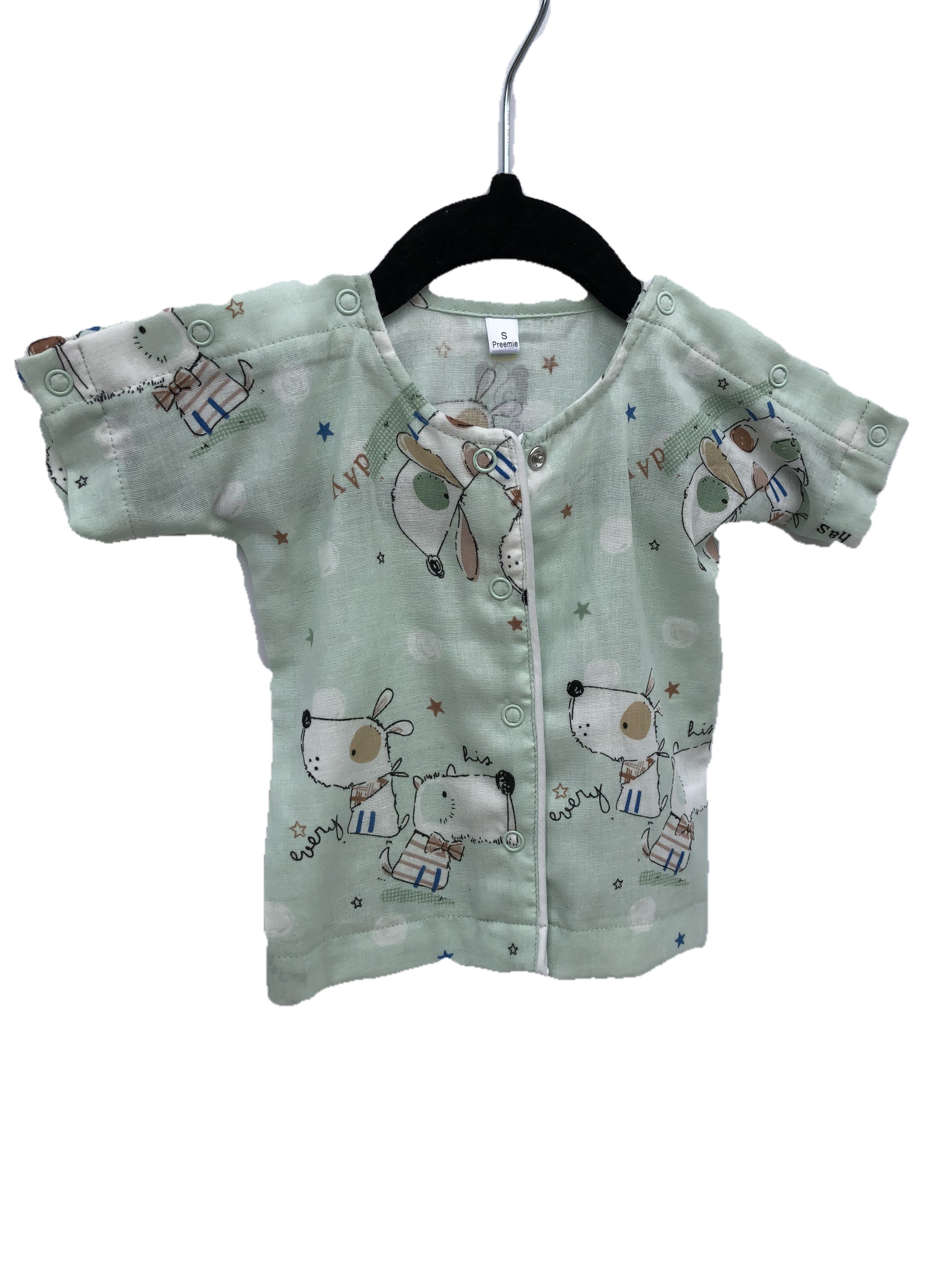 t-shirt short sleeve – s shuri brand designs nicu frie | dropsona - neutral - close-up detail