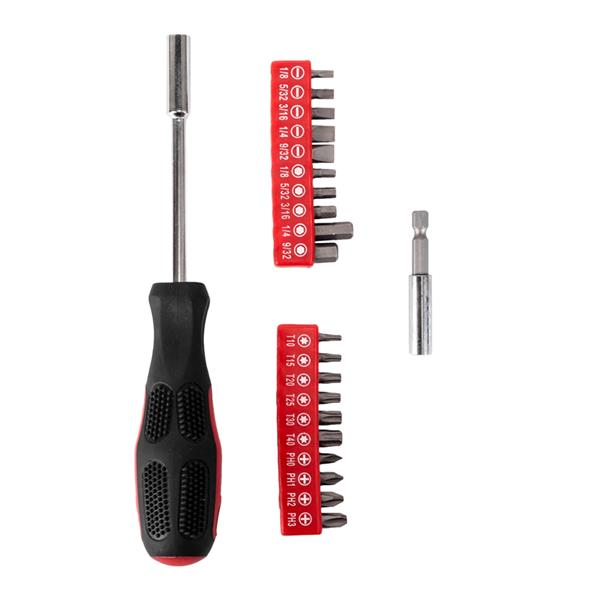 39pcs hand tool set home measuring tape pliers ki | dropsona - neutral - usage example