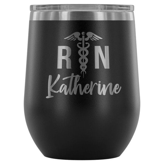 nurse tumbler rn registered gifts | dropsona - neutral - everyday use