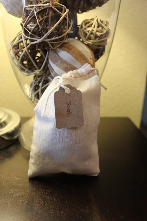 perfect baby organic bath tea/ sachet – this wonderful | dropsona - neutral - front view