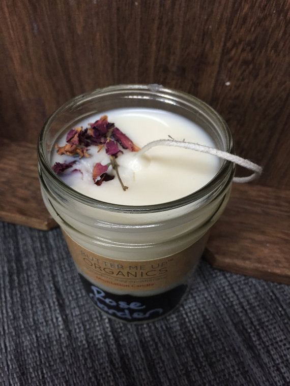 soy wax essential oil candle extra long burning – cand | dropsona - neutral - close-up detail