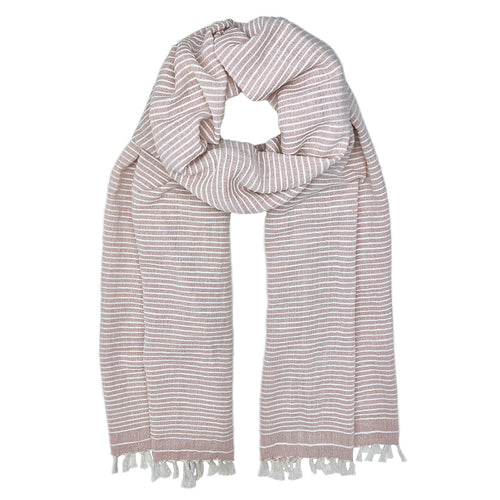 ethiopian stripe wrap scarf – this oversized, unisex s | dropsona - neutral - usage example