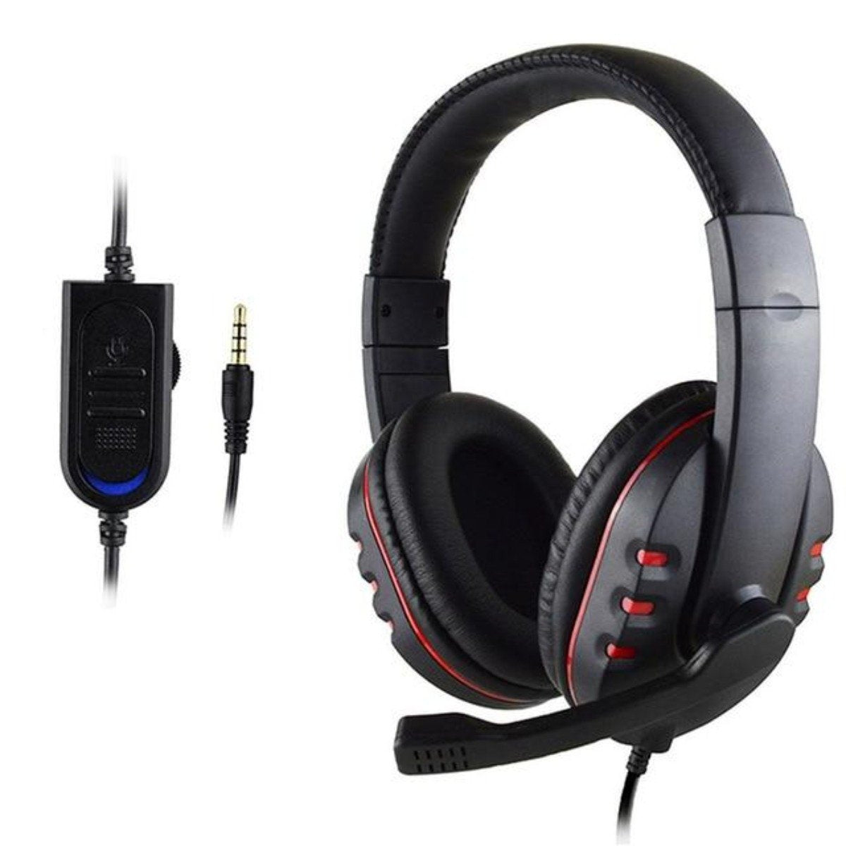 dragon space g3600 wired stereo gaming headset – if yo | dropsona - neutral - front view